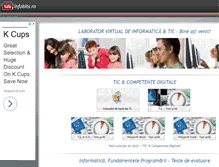 Tablet Screenshot of lab.infobits.ro